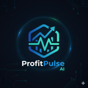 Professional AI budgeting and finance management concept for ProfitPulse AI.