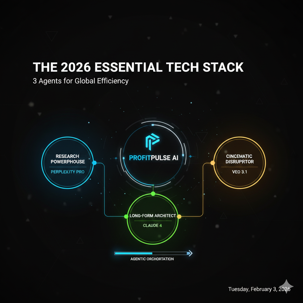 AI Tool Review: The 2026 Essential Tech Stack — 3 Agents for Global Efficiency